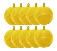 Balle de piège à Mouche 10pcs 3, 27 Pouces de Mouche à étanche flycyclace Soleil avec Un piège Suspension attirante adhésif pour Le marché du Jardin d'Orchard