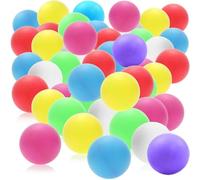 Balle de Ping-Pong, Yueser 60 Pièces Balles de Ping Pong 40mm Balle Ping Pong Colorées Balles Ping Pong Plastique Balle de Ping Pong Amusantes Balles de Tennis de Table pour Beer Pong Tirage au Sort