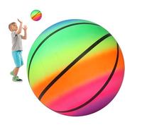 Balle de Plage d'extérieur - Ballon d'eau Arc-en- Vivant - Jouet de Piscine d'été pour - Ballon Flottant Gonflable Splash Play - Plaisir de nage Portable - pour la récupération dans la