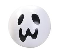 Balle de plage d'Halloween - boule de lumière gonflable avec des spiritueux led et créatifs balles d'eau | Décoration de fête pour piscine, jardin, terrasse, éclairage intérieur extérieur drôle,