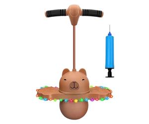 Balle de pour - Carpincho avec poignée de pompe | Planche d'équilibre de balle de saut pour | Pour filles, adultes, jardin d' , école primaire, maison, intérieur, exercice