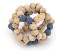 Balle de Prehension en bois - Blue