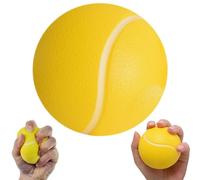 Balle de préhension pour la force de la main, 2, 8 pouces, bonne résilience, balles à presser en PU souple pour exercices la main, balles anti-stress pour adultes, personnes âgées, renforcement