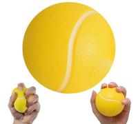 Balle de préhension pour la force de la main, 2, 8 pouces, bonne résilience, balles à presser en PU souple pour exercices la main, balles anti-stress pour adultes et personnes âgées, renforcement d