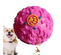 Balle de puzzle pour chien, jouet pour chien Wiggle Ball,Boules à mâcher alimentaires | Balles interactives à alimentation lente, balle créative qui fuit pour chien avec son de rire pour les compétenc
