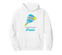 Balle de Raquette de Padel avec Inscription « I Would Rather Be Playing » Sweat à Capuche