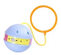 Balle de Saut à la Cheville - Boule d'exercice rebondissant, Jouet à Sauter Pliable pour Les | Boucle de Cheville Douce, Jeu de Swing Saut Saut, Plaisir de Fitness Portable, activité de