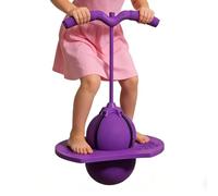 Balle de saut d'équilibre - jouet de sport pour entraîner la puissance de saut Balle rebondissante élevée pour les sauts en hauteur - jeu de mouvement adultes garçons filles intérieur extérieu