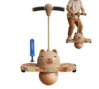 Balle De Saut D'équilibre - Pogo Jumper De 25,59 Pouces Avec Poignée | Pull Pogo | Planche De Saut Rebondissante Avec Poignée, Pour Et Adultes, Maison, Arrière-cour, Étude, Salle De Jeux, Aire