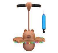 Balle de saut qui rebondit - Jouet de trémie de capybara pour , ballon d'équilibre gonflable antidérapant avec pompe, design de sécurité, équipement d'exercice de jeu actif amusant