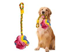 Balle de sculpture interactive pour chien - Jouet de recherche de nourriture pour chien - Jouet de recherche de nourriture pour chien - Jouet de stimulation cérébrale de poupée - Jouet d'entraînement
