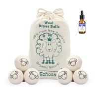 Balle de Séchage pour Sèche-linge,Réutilisables Anti-Rides Séchoir Boules Parfumées Réduit Temps de Séchage,Naturel Parfum Frais Linge Détachant