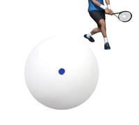 Balle de squash - Balle d'entraînement avec un seul point | Caoutchouc pour | 4 cm, 20 g, caoutchouc, rebond puissant, pour exercices en solo, pratique en salle de sport, école et club