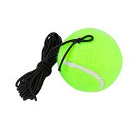 Balle de Tennis avec Ficelle pour Entraînement Unique, Corde en Caoutchouc élastique de 4 M pour L'entraînement de Toutes Les Compétences de Tennis, Adaptée aux Débutants et Intermédiaires,