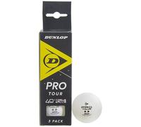 Balle De Tennis De Table - Dunlop - 40+ Pro Tour 3 Ball Box