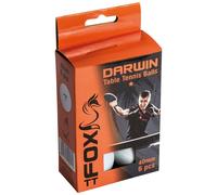 Balle de tennis de table Fox TT Darwin 1 Star (x6) Orange TU