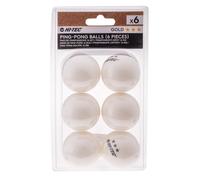 Balle de tennis de table Hi-Tec Bali (x3) Blanc TU