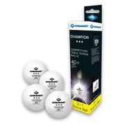 Balle de tennis de table - SCHILDKRÖT - Champion Poly 40+ - ITTF - 40 mm - Pack 3+1 Promobox
