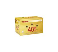 Balle de tennis de table Tibhar 3Star 40+ SYNTT NG (x72) Jaune 40 mm
