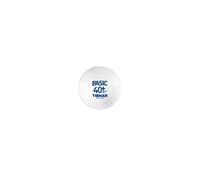 Balle de tennis de table Tibhar Basic 40+ SYNTT NG (x6) Blanc 40 mm