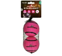 Balle de tennis Dog Comets Starlight - Taille: L, Couleur: Rose, Variantes: Double