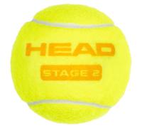Balle de tennis Head Stage 2 (x3) Jaune TU