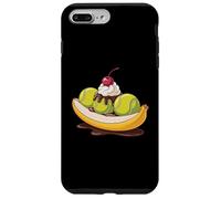 Balle de Tennis Split Banana Funny Tennis Player Dessert Humour Coque pour iPhone 7 Plus/8 Plus
