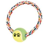 Balle De Tennis Sur Une Corde Denta Fun, Ø 6 Cm/Ø 18 Cm - 3266 - Mon Animalerie G