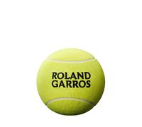 Balle de tennis Wilson Roland Garros 5 Mini Jumbo Jaune TU