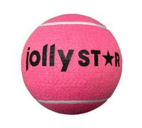 Balle de tennis XXL JollyStar 23 cm rose
