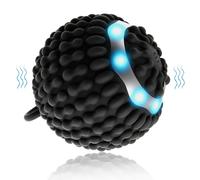 Balle de thérapie par vibration physique pour réduire les tremblements de la main (Parkinson) et soulager le stress, balle de massage vibrante rechargeable à 4 vitesses pour l'arthrite, pour les