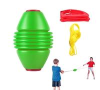 Balle de traction interactive, ensemble de jouets double joueur, jeu de navette de 5,2 x 3,8 pouces avec corde élastique, équipement de sport robuste, jouet pour avec un design amusant, kit de