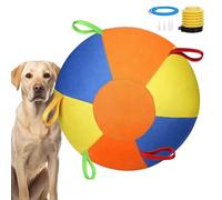 Balle de troupeau gonflable et interactive résistante à la déchirure | Balle de troupeau pour berger australien | Pour jardin, piscine, exercice, dentition, chiot de petite, moyenne et grande taille