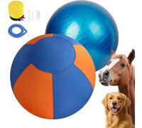 Balle de troupeau pour chien, jouet d'entraînement interactif, balle anti-éclatement pour chien, équipement de jeu durable pour exercice en plein air, activité de jardin, jouet stimulant mental pour