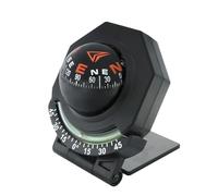 Balle De Voiture Portable par La Boussole Vagarboard Composée D'abs | 180 ° - Compasse Ajustée avec Un Couteau D'inclinaison pour Une Navigation Précise | Compasse pour Camion De Chaussure De Voitu