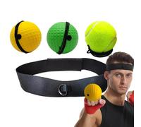 Balle d'entraînement de boxe, pour enfants - Ballon d'entraînement de boxe pour adultes, balles de réaction sportive, ballon d'entraînement de boxe monté sur la tête pour débutants ou sportifs