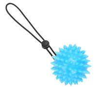 Balle d'entraînement de doigt de main, boule de poignée de thérapie de massage Flexibilité de doigt de main exercice de force exercice de compression balle de soulagement du Stress avec corde