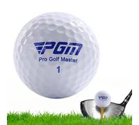 Balle d'entraînement de golf - Balle de golf double couche | Balles d'entraînement de golf | Balle d'entraînement pour swing de golf | Accessoire d'assistance au putter d'entraînement en salle pour e