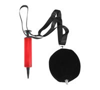 Balle D'entraînement de Golf Portable en PVC Noir pour Posture | Léger et Facile à Transporter, Feedback sur L'alignement, Pratique à Maison, pour Débutants et Passionnés