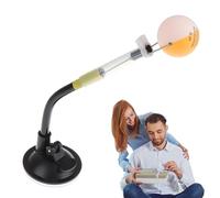 Balle d'entraînement de tennis de table Ballspin - Version pratique à ventouse | Machine robot pong - 65 mm, dispositif d'entraînement et de façonnage de la main, version pratique à ventouse, design