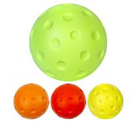 Balle d'entraînement silencieuse pour pickleball - Entraînez-vous à l'intérieur sans bruit | Mousse souple haute densité | 7,4 cm de diamètre + 30 g léger | Masse moulée en polyuréthane résistante