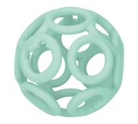 Balle d'éveil ronde pour bébé - Silicone de qualité alimentaire, 87 mm, vert