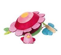 Balle d'Éveil Sensorielle Souple pour Bébé avec Sons Bruissants Sigikid Rose Rose