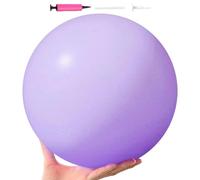 Balle d'exercice à mettre entre les genoux - Anti-coupure antidérapante portable de 25 cm - Mini balle de yoga Pilates pour barres de rééducation entraînement maison bureau Idéal pour l'entraînement
