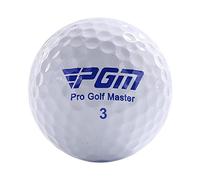 Balle d'exercice de golf - Balles de golf standard de 42,6 mm - Balles d'exercice réutilisables - Balle de golf à double couche - Balles légères pour corriger les angles - Pour adultes et -
