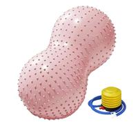 Balle d'exercice - Outils d'exercice en forme d'arachide | Balles de fitness apaisantes avec pompes à air idéales pour la grossesse, le bureau, les exercices quotidiens, l'entraînement du tronc, 45 x