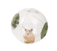 Balle d'exercice pour hamster - 17,8 x 17,8 x 17,8 cm - Boule de sécurité ventilée - Toupie d'activité silencieuse - Cage de divertissement pour chats, rongeurs, sol sûr, mur