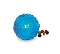 Balle distributeur de snack en TPR pour chien Nobby Pet Bleu 10 cm