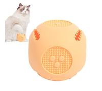 Balle distributrice de friandises - Jouet interactif anti-étouffement pour chiot - Puzzle portable coloré pour mordre, faire de l'exercice, nettoyer les dents