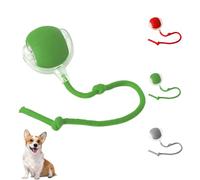 Balle électrique pour chien - Balle interactive roulante pour chien, jouet automatique à 360 ° pour tous types de surfaces (vert)